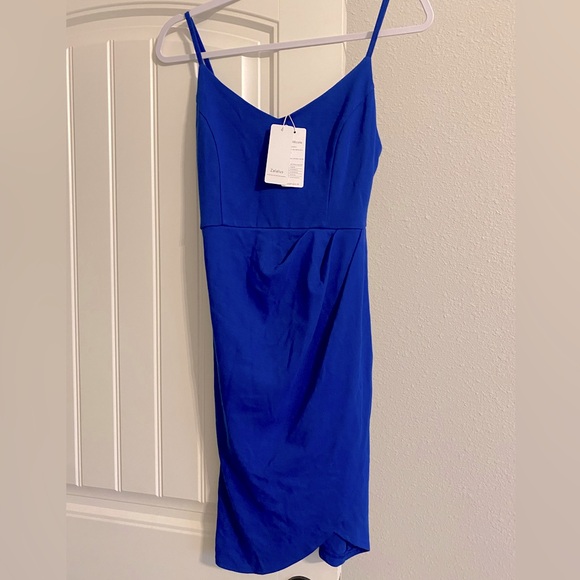 Blue Cocktail or Sun Dress - Picture 5 of 7